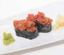spicy tuna sushi <img title='Consumption of raw or under cooked' src='/css/raw.png' />